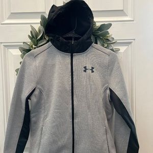 Under Armour zip-front hoodie